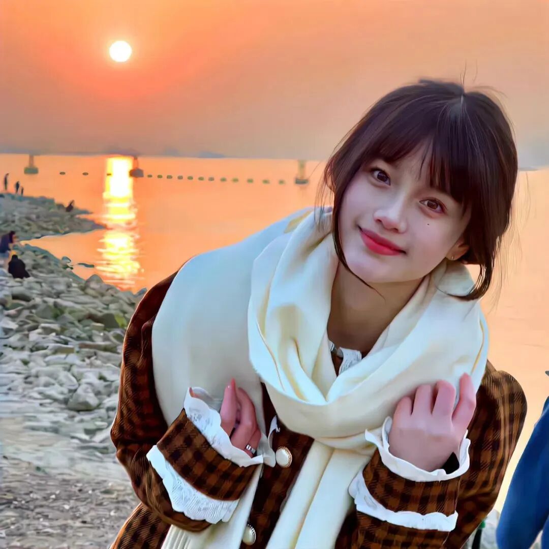 女生 女生头像 女头 海边头像 海边