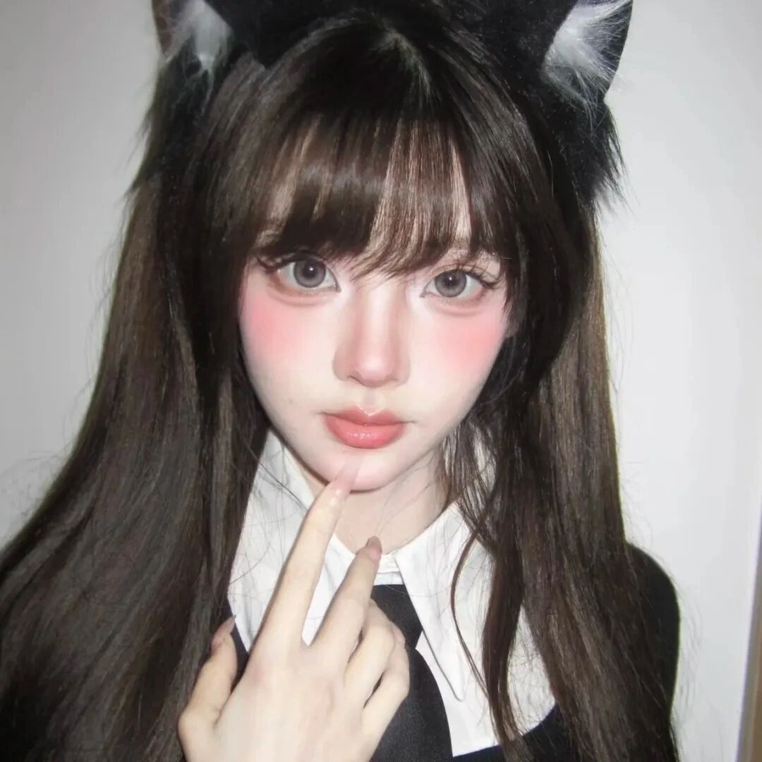 猫耳纯欲女生头像