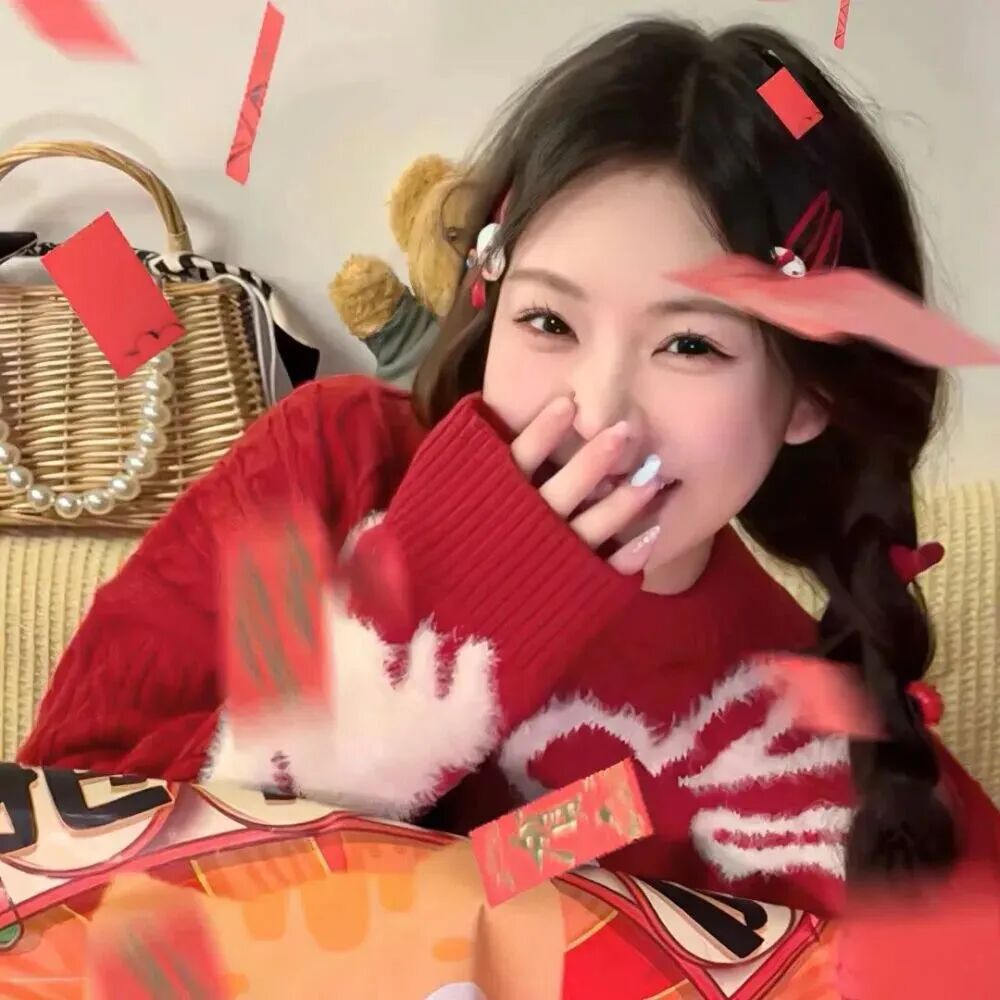 新年女生头像