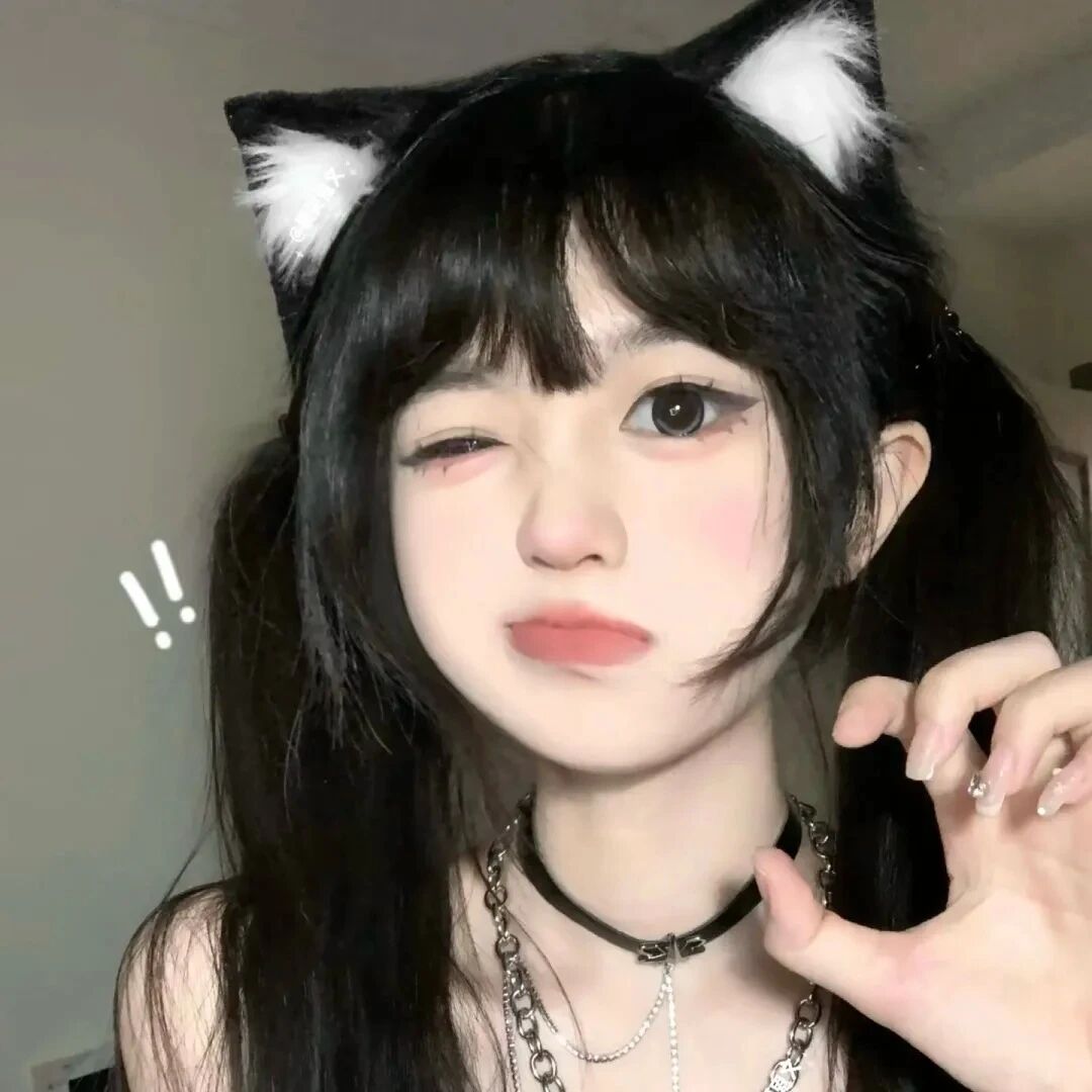 猫耳纯欲女生头像