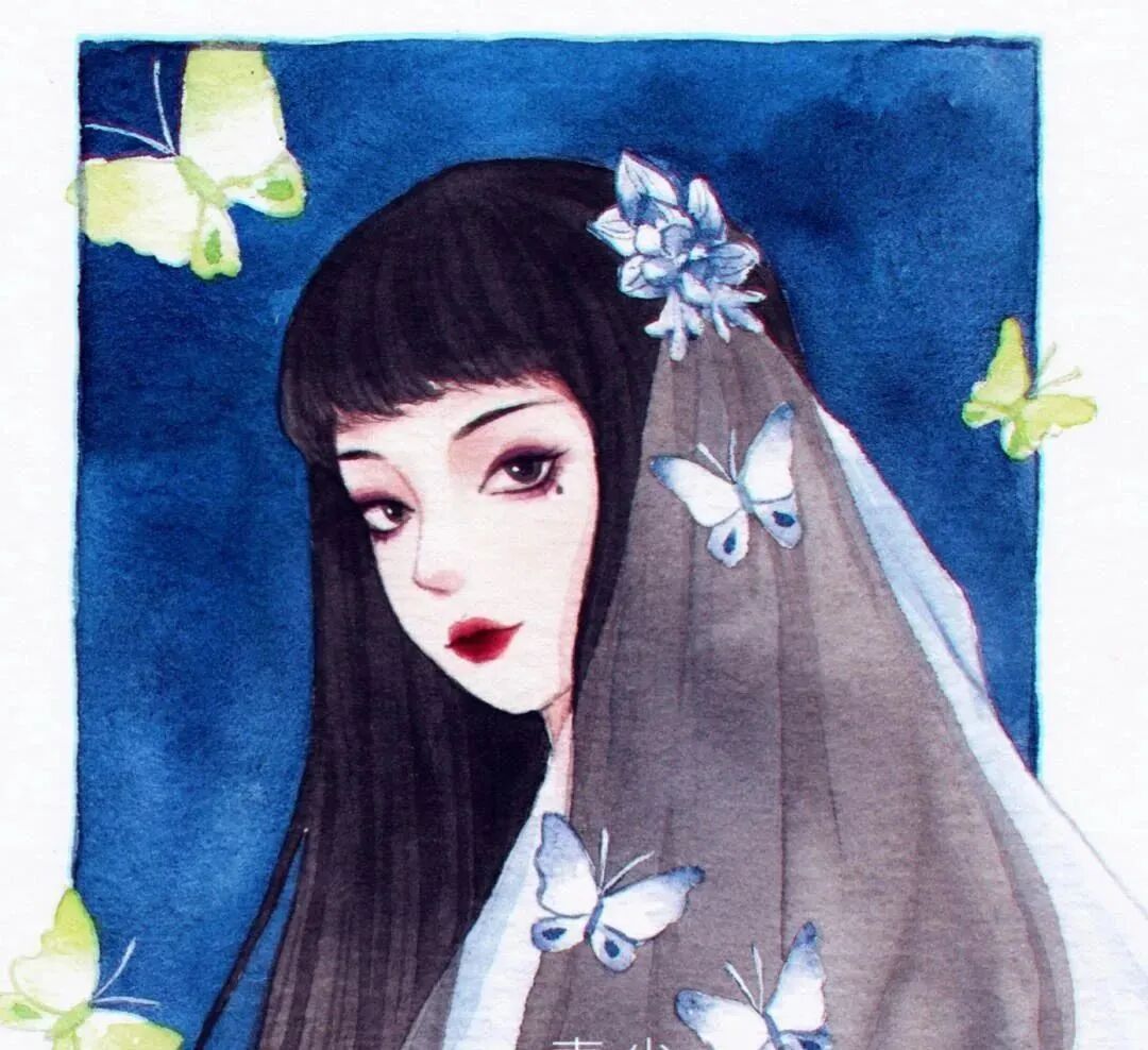 动漫头像  动漫女 动漫女头  动漫头像女 手绘 手绘头像 唯美 唯美头像