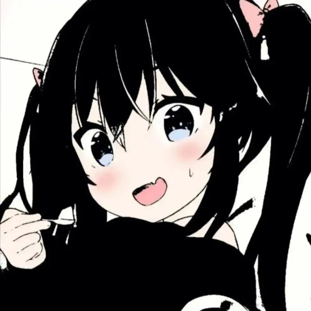 动漫头像  动漫女 动漫女头  动漫头像女 黑白动漫 黑白动漫头像
