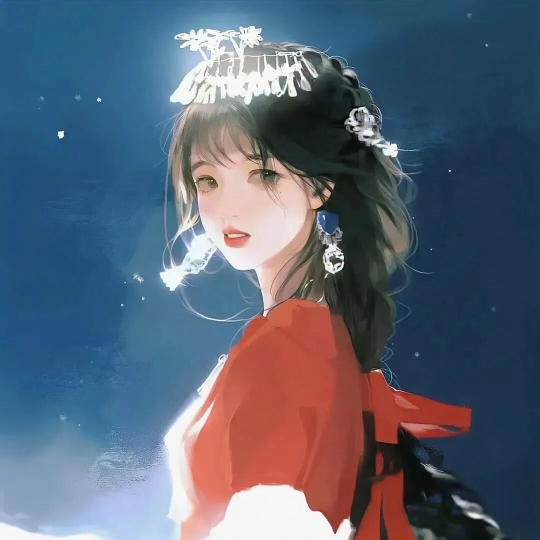 动漫头像  动漫女 动漫女头  动漫头像女 唯美 唯美头像
