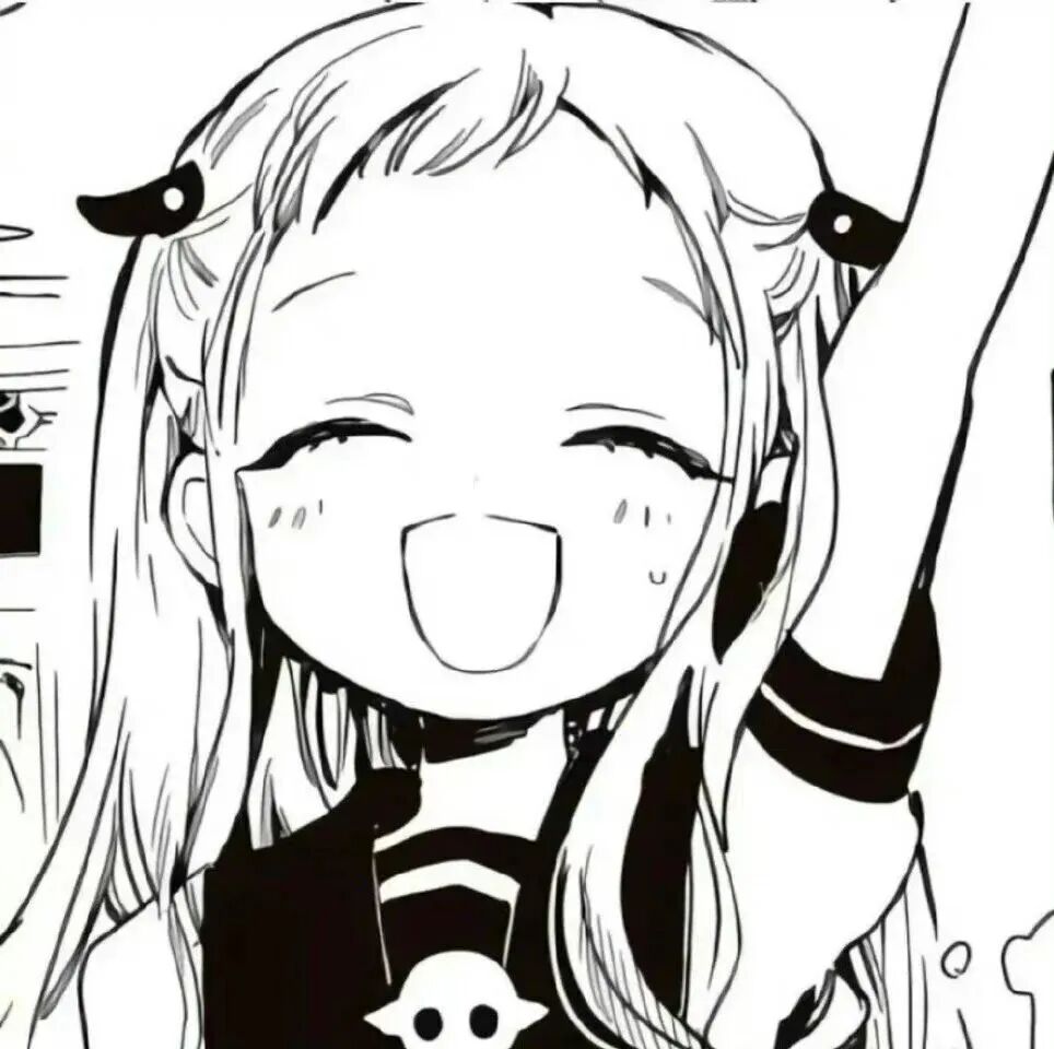 动漫头像  动漫女 动漫女头  动漫头像女 黑白动漫 黑白动漫头像