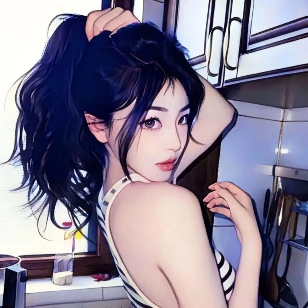 女生 女生头像 女头 手绘头像 手绘