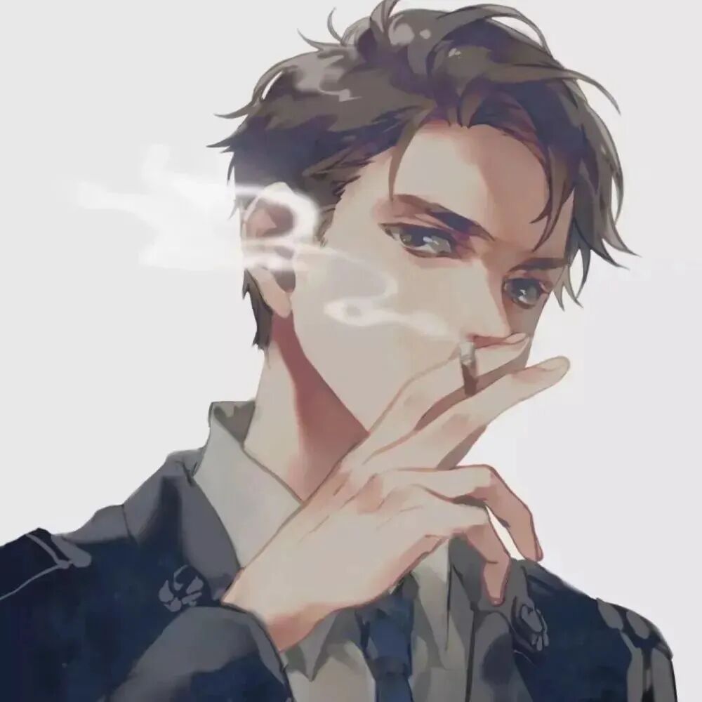 动漫头像 动漫男 动漫男头 动漫头像男 孤独感 孤独感头像