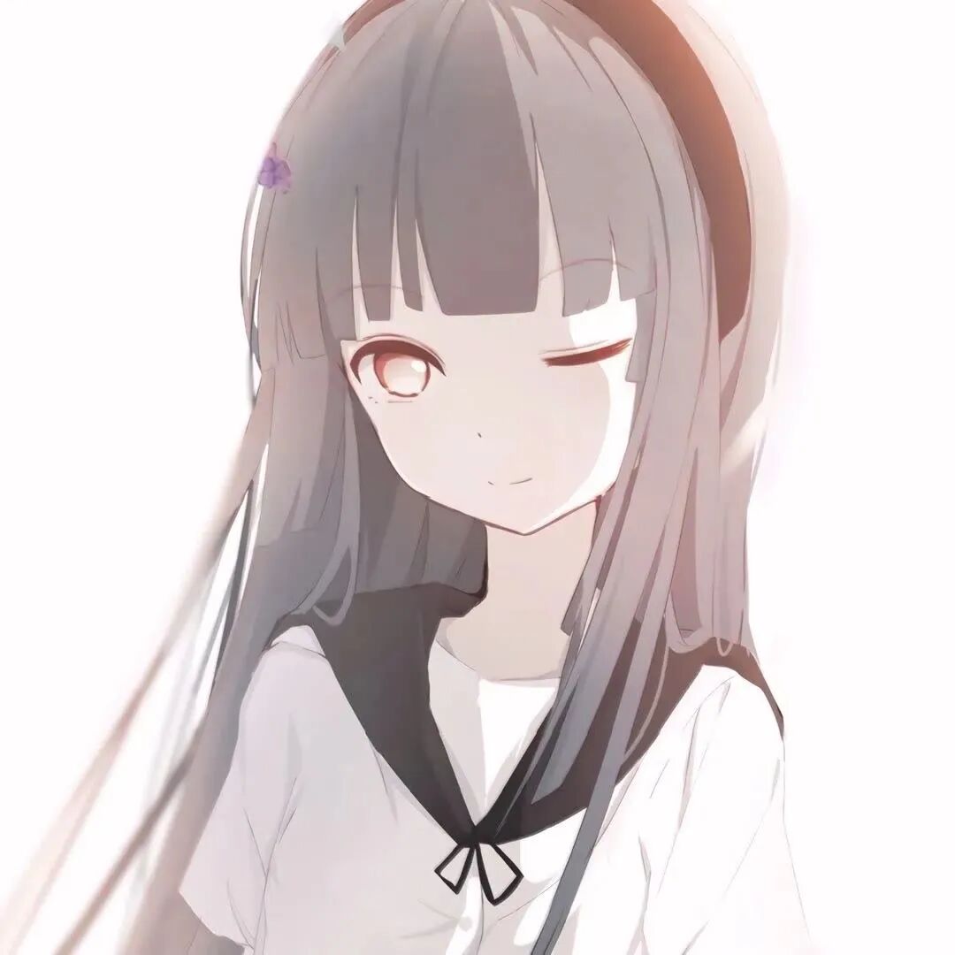 动漫头像  动漫女 动漫女头  动漫头像女 可爱动漫女 可爱动漫头像女 白底 白底头像