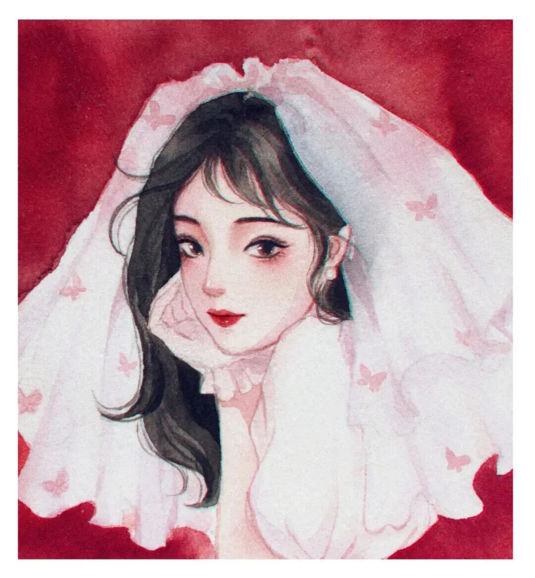 闺蜜头像 闺蜜 动漫闺蜜头像  三人闺蜜 三人闺蜜头像  婚纱 婚纱头像 手绘 手绘头像