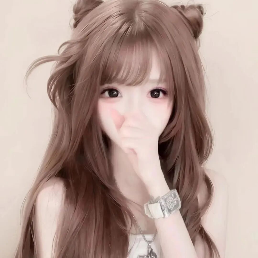 捂嘴少萝女生头像