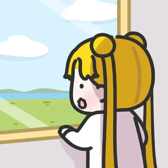 可爱美少女战士卡通头像
