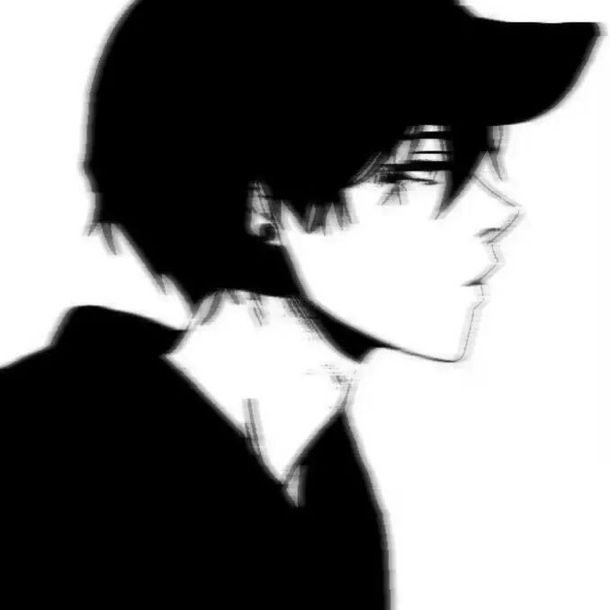 动漫 动漫头像 动漫男头 动漫头像男 黑白动漫头像 黑白动漫