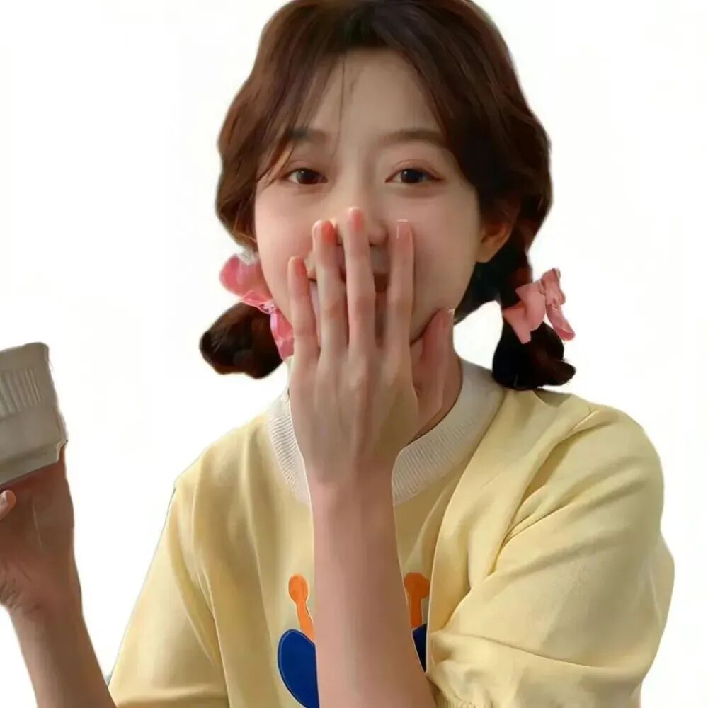 女生 女生头像 女头 白底 白底头像