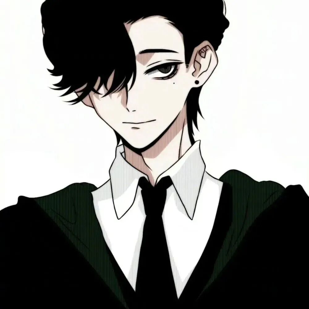 动漫 动漫头像 动漫头像男 动漫男头 黑白动漫头像 黑白动漫
