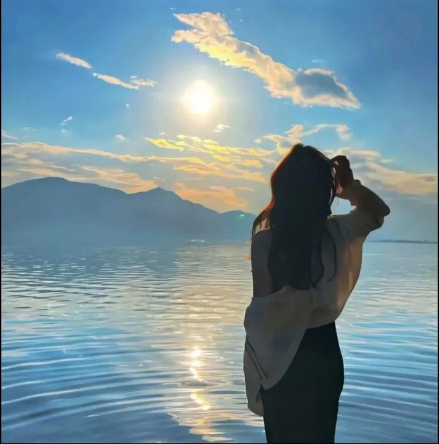 女生 女生头像 女头 氛围感 氛围感头像 海
