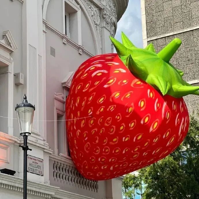 背景图 ins ins高级 唯美 意境 草莓