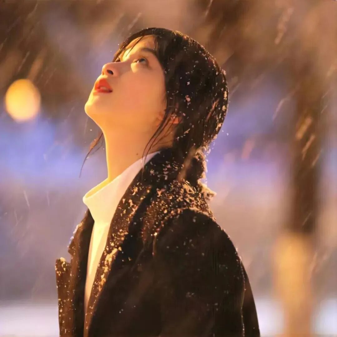 女生 女生头像 女头 氛围感 氛围感头像 雪