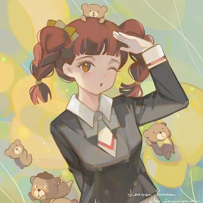 动漫头像  动漫女 动漫女头  动漫头像女 可爱 可爱头像