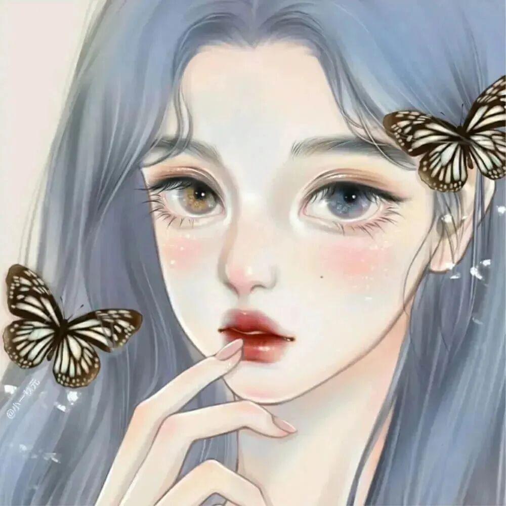 闺蜜头像 闺蜜 动漫闺蜜头像  二人闺蜜 二人闺蜜头像 手绘 手绘头像