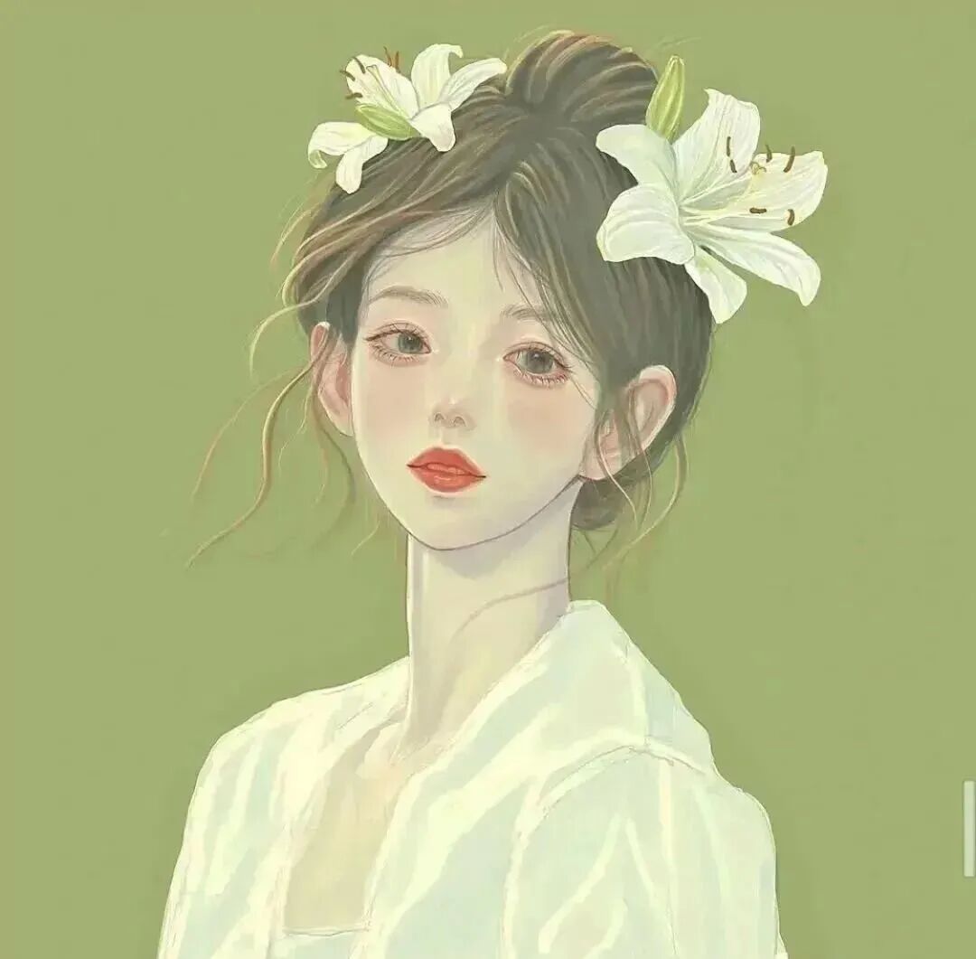 动漫头像  动漫女 动漫女头 手绘 手绘头像