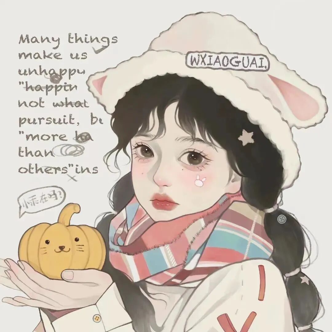 动漫头像  动漫女 动漫女头 手绘 手绘头像