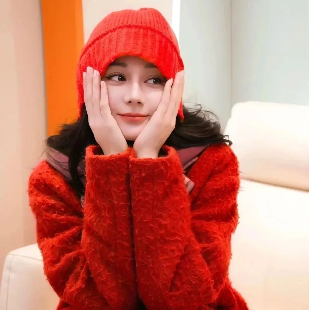 新年迪丽热巴爱豆女生头像