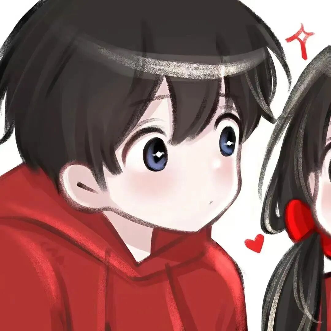 xineytrhongbantianduoliya新年手绘情侣头像