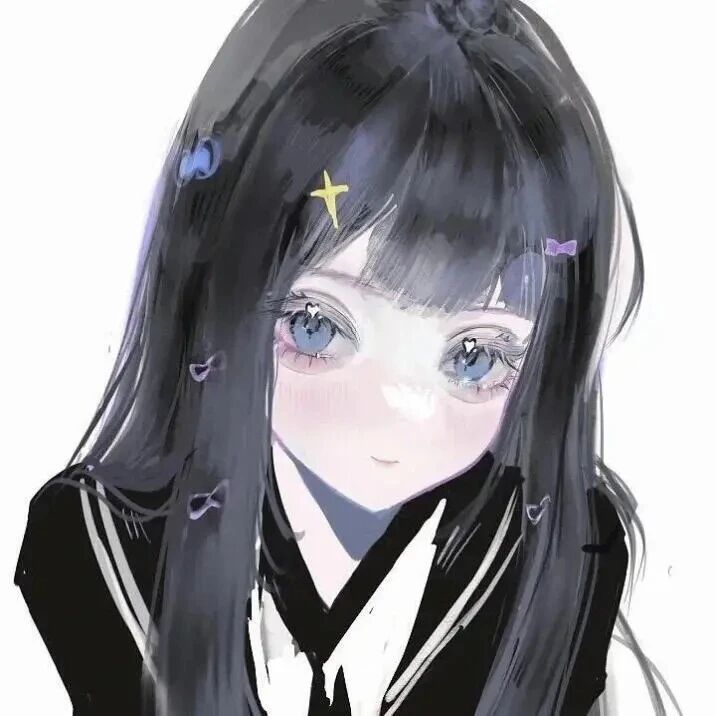 学院风动漫头像女