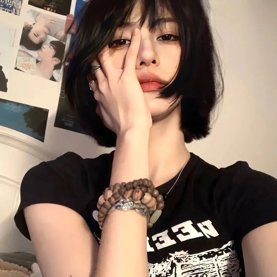 高冷女生头像