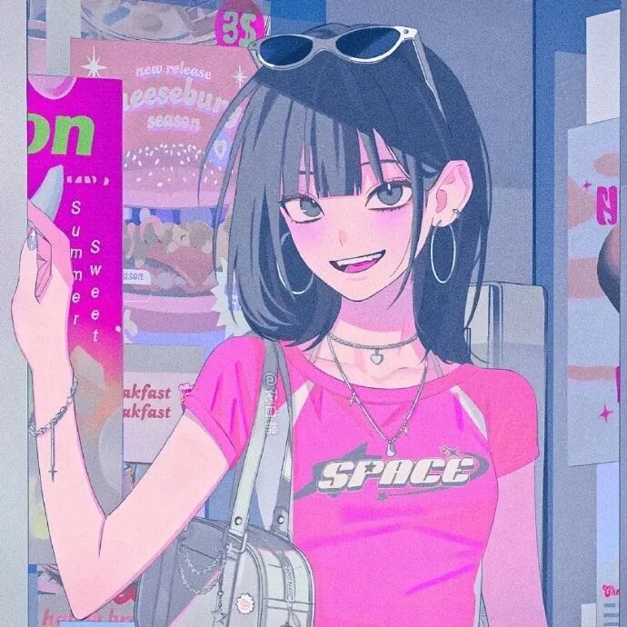个性动漫头像女