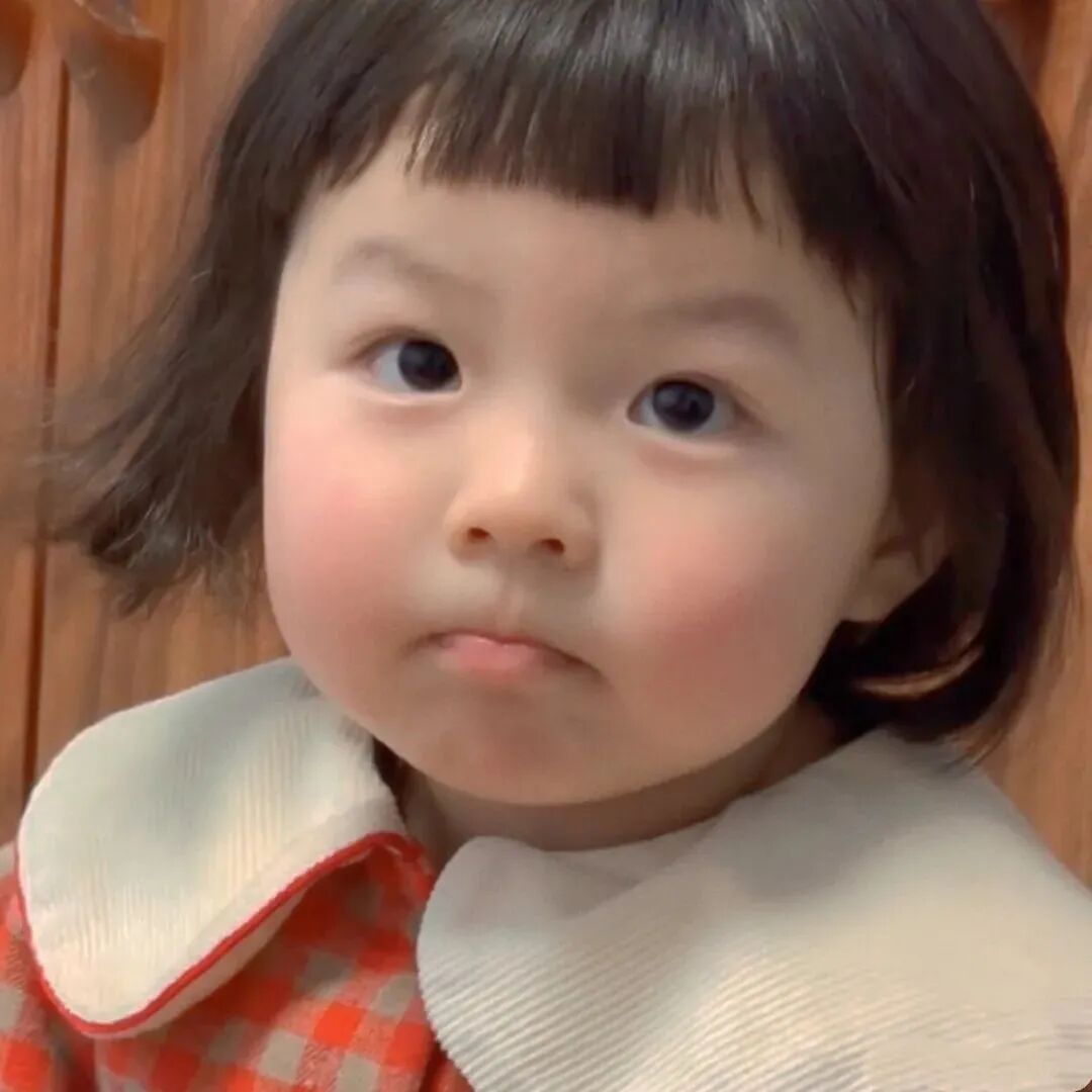 可爱丸子妹小女孩萌娃头像