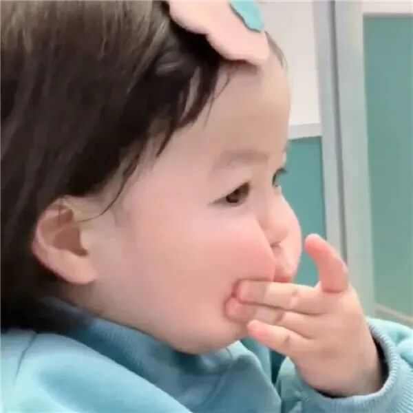 可爱丸子妹小女孩萌娃头像