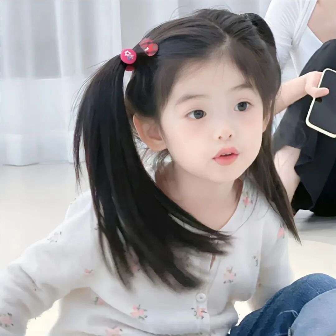 可爱小女孩萌娃头像