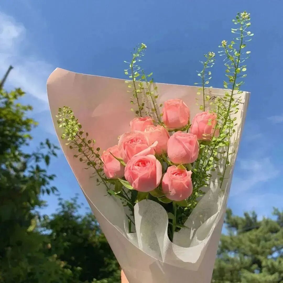 花朵朋友圈背景图