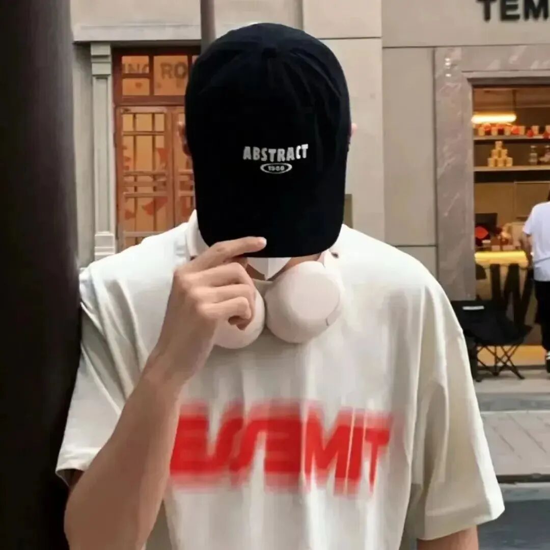 xiuximaodanuytrxinsan休闲帽单人真人情侣头像
