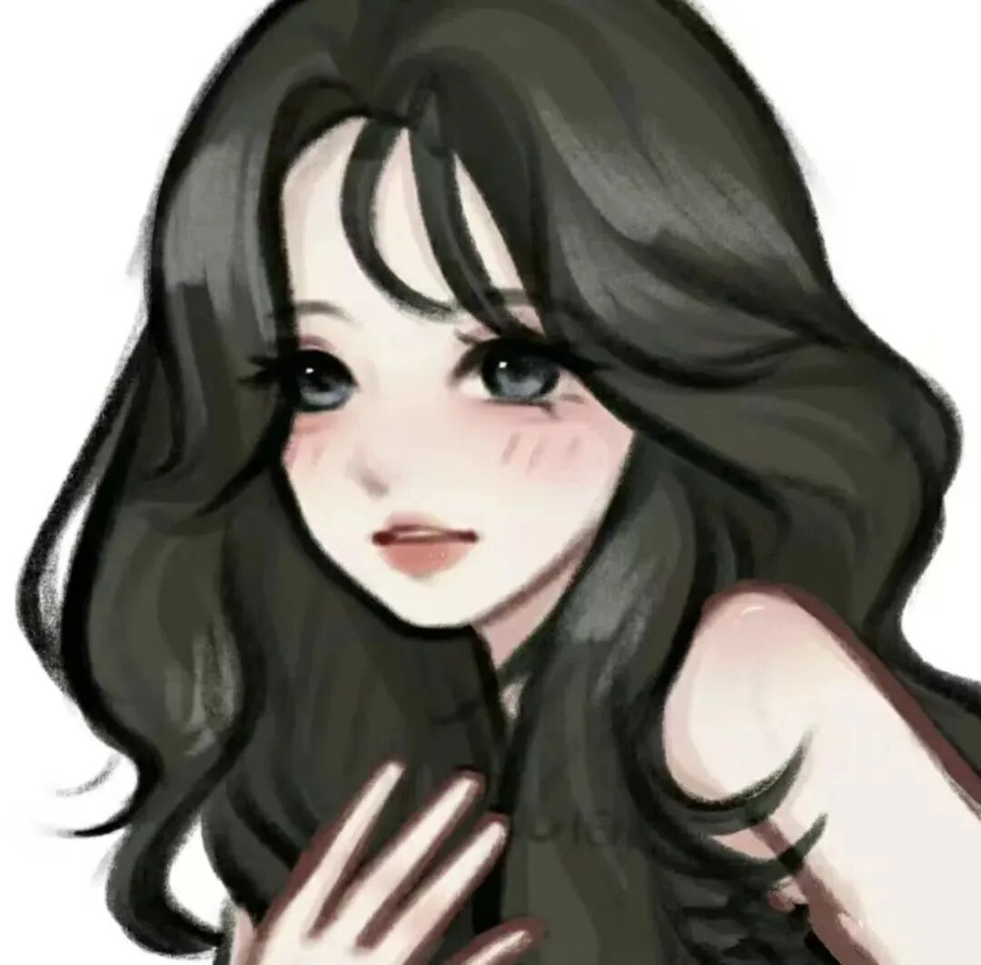手绘动漫头像女