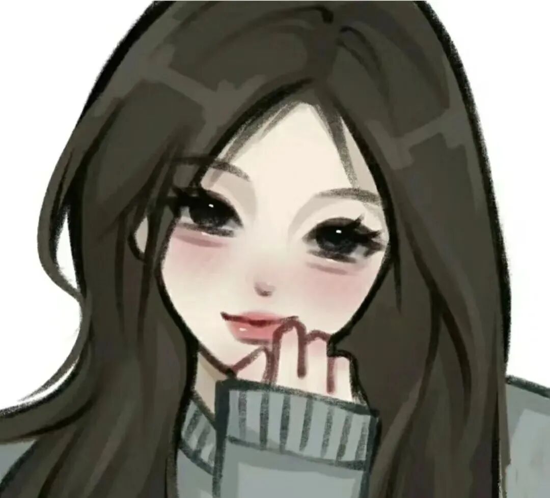 手绘动漫头像女