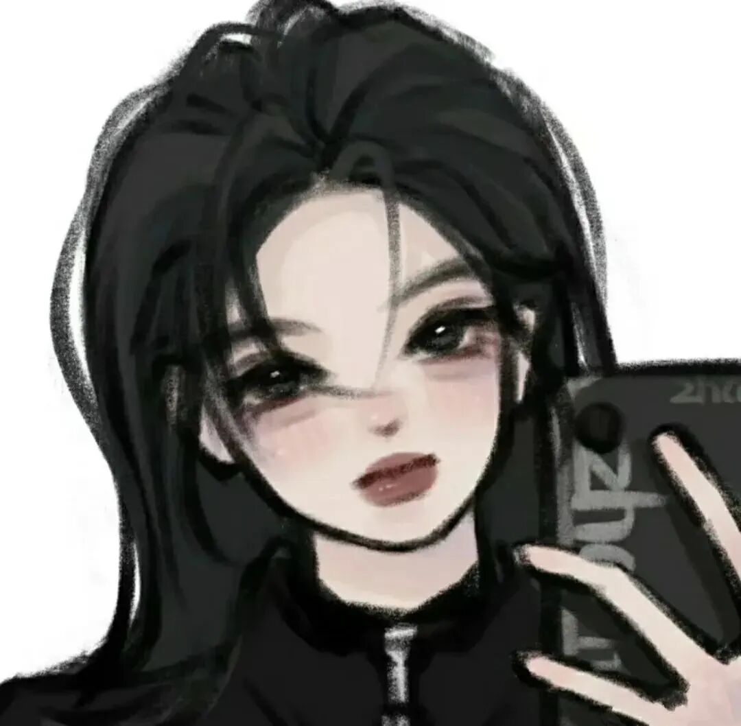 手绘动漫头像女