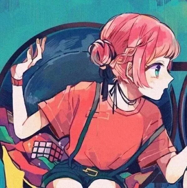 情头 情侣头像 动漫情头 动漫情侣头像  一人一半 甜