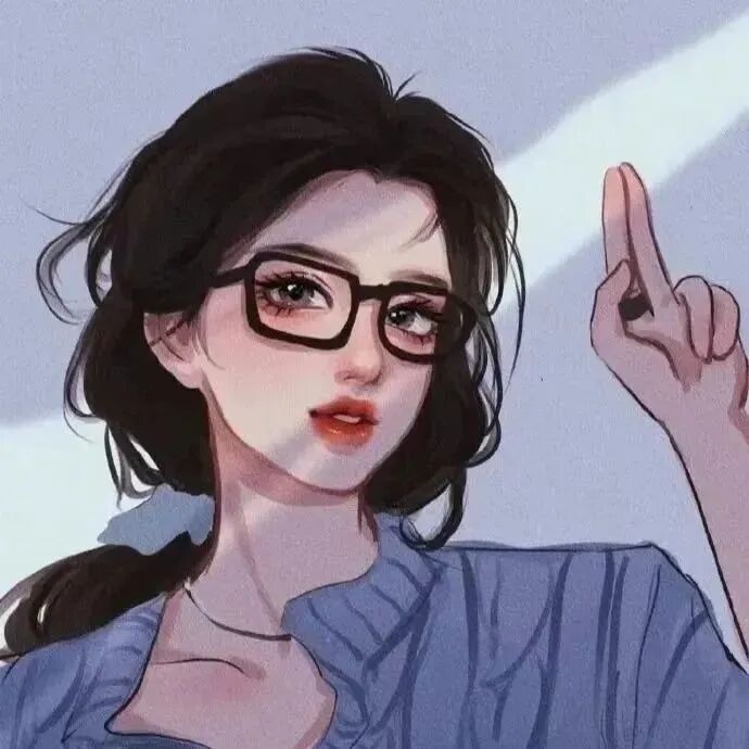 动漫头像  动漫女 动漫女头  手绘