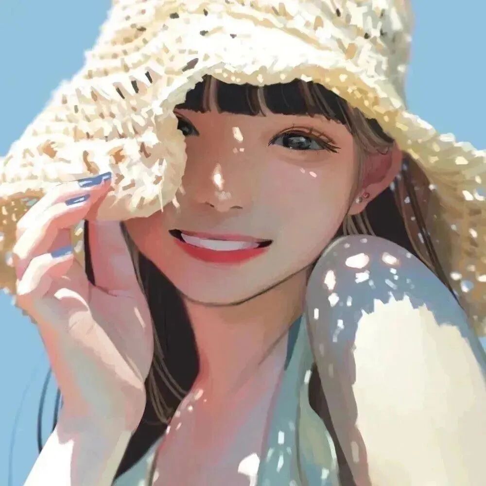 动漫头像  动漫女 动漫女头 手绘 手绘头像