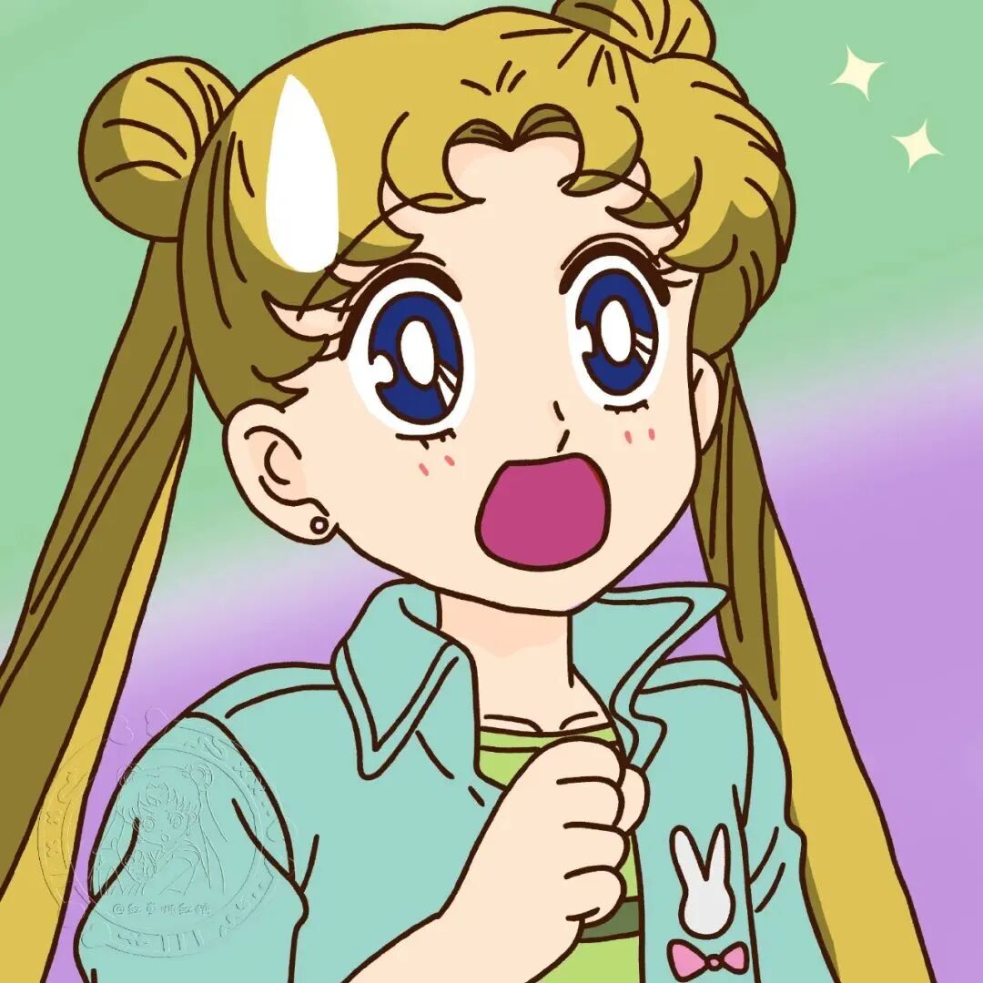 动漫头像  动漫女 动漫女头 闺蜜头像 闺蜜  美少女 美少女战士