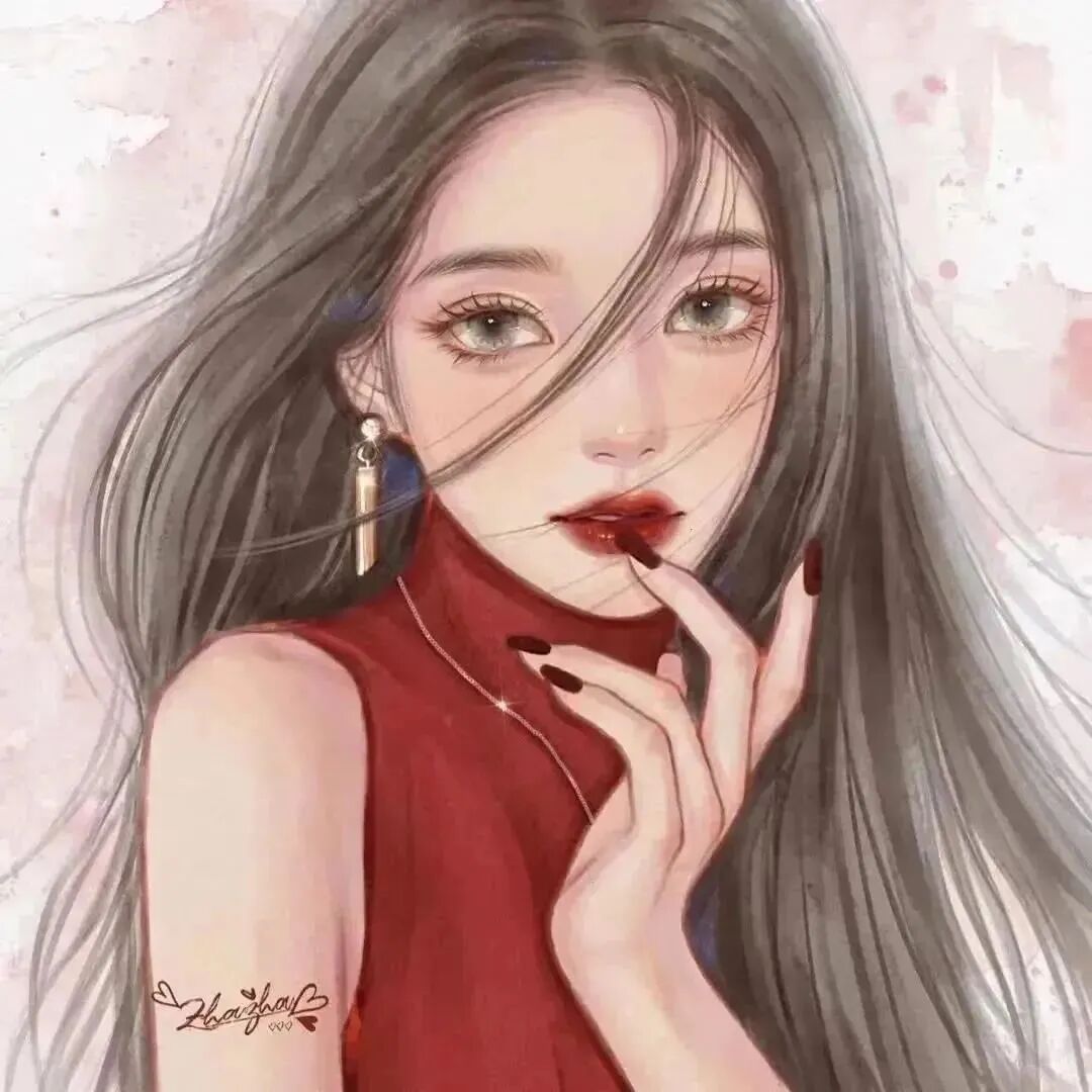 动漫头像  动漫女 动漫女头 手绘 手绘头像