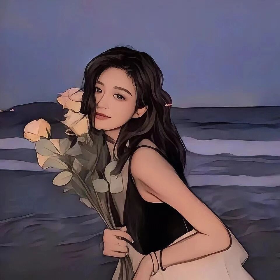 女头像 女生头像 女生 氛围感 手绘