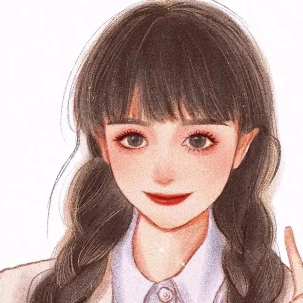 闺蜜头像 闺蜜 动漫闺蜜头像  四人闺蜜 四人闺蜜头像  手绘 手绘头像