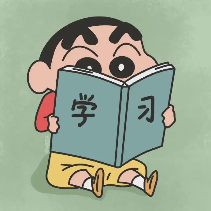 可爱学习蜡笔小新卡通头像