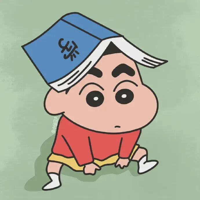 可爱学习蜡笔小新卡通头像