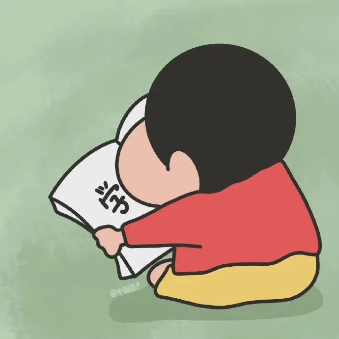 可爱学习蜡笔小新卡通头像