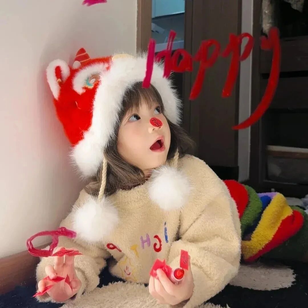 新年小女孩萌娃头像