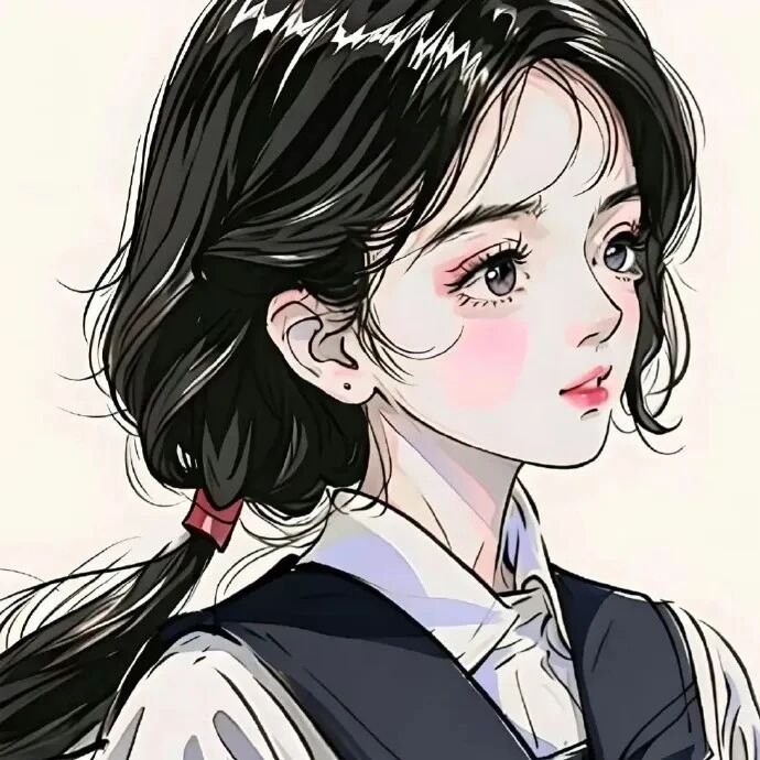 温柔动漫头像女