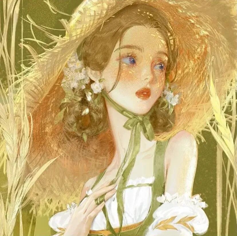 唯美动漫头像女